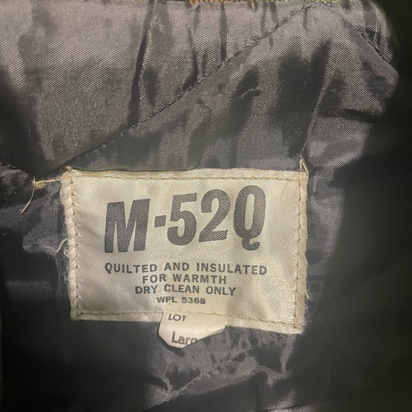 Army Camo Jacket .  Size Large. M52Q - Picture 4 of 6